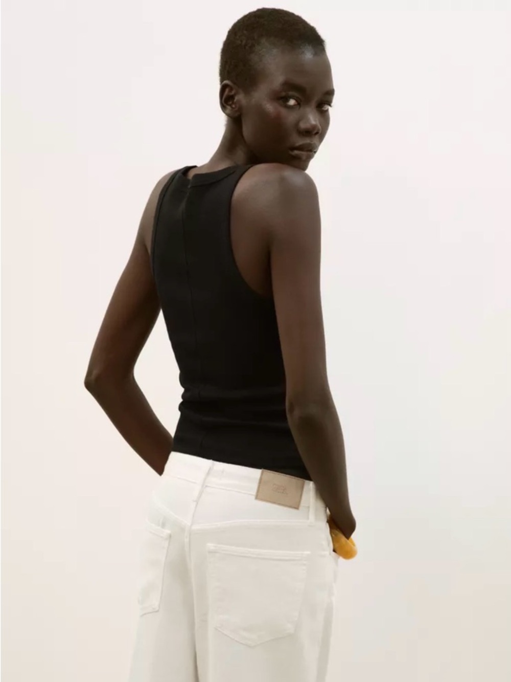 Zara Ribbed Tank - Picture 2 of 6